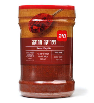 פפריקה מתוקה בצנצנת