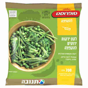 לקט ירקות ירוקים להקפצה