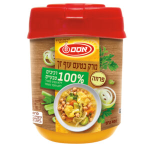 מרק זך טעם עוף רכיבים טבעים