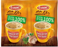 אסם זוג מרק נמס פטריות