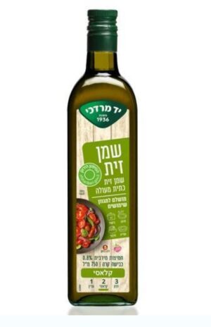 שמן זית כתית מעולה קלאסי, 750 מ"ל יד מרדכי